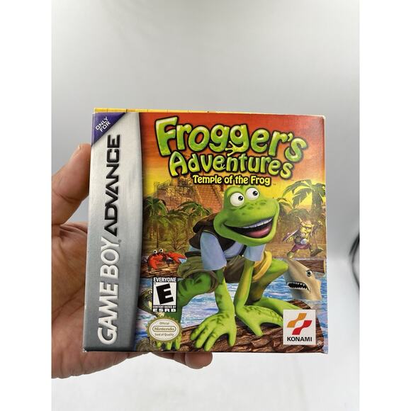 Frogger's Adventures: Temple Of The Frog (Nintendo Game Boy Advance) Complete - Picture 9 of 14